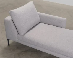 Adea Band chaise schäslong ljus grå