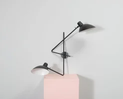 Astep VV Cinquanta Twin vägglampa svart