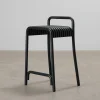 Bebó Objects Kane barstol 65 cm svart