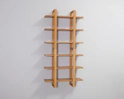 Burrow Index vägghylla 2-delad ek
