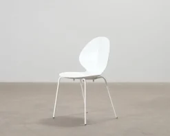 Calligaris matgrupp inkl. bord och 4 stolar vit