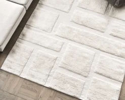 Classic Collection Bricks ullmatta 170 x 230cm naturvit
