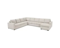 Crazy 7-sits hörnsoffa med divan beige