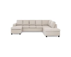 Crazy U-soffa XL beige