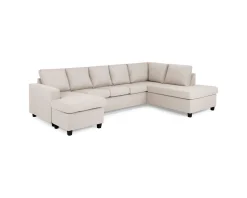 Crazy U-soffa XL beige