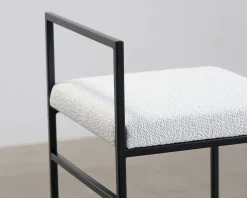 Department barpall vit / svart