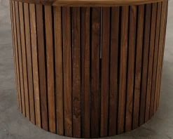 FeelDesign Circle förlängningsbart trädgårdsbord 130-180 cm