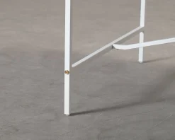 FeelDesign Cliff matbord 200 cm vit / ek