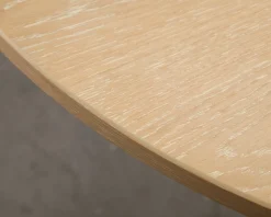 FeelDesign Freddy soffbord ø 115 cm oak / vit
