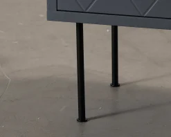 FeelDesign Romb nattduksbord grå