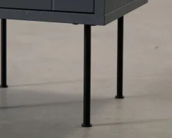 FeelDesign Straight nattduksbord grå