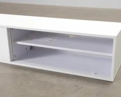 FeelDesign Straight TV-bänk vit