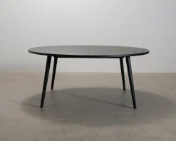 FeelDesign Tyra matbord ø 180 cm svart