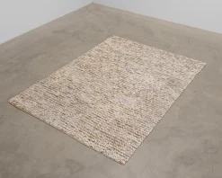 Finarte Nirvana ullmatta 160 x 230 cm koppar / beige