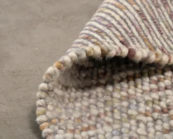 Finarte Nirvana ullmatta 160 x 230 cm koppar / beige