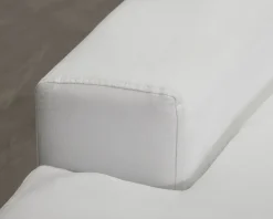 Finsoffat 4-sits divansoffa vit