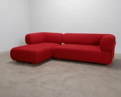 Hakola We 4-sits soffa med divan röd