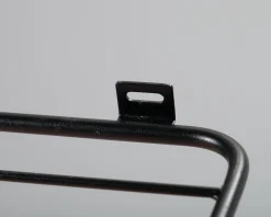 Hat Rack vägghylla svart
