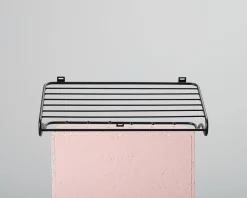 Hat Rack vägghylla svart