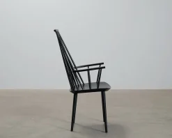 HAY J110 stol svart / Black Lacquered Beech