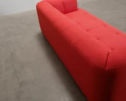 HAY Quilton 3-sits soffa röd