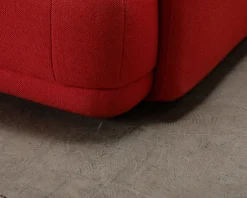 HAY Quilton 3-sits soffa röd