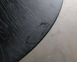 HAY Tilt matbord ø 90 cm svart