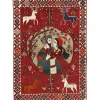 Kashghai orientalisk matta 108 x 156 cm