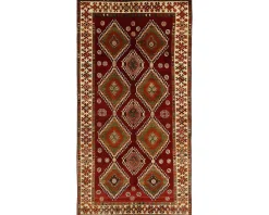 Kashghai orientalisk matta 144 x 294 cm