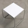 Knoll Laccio sidobord vit