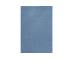 Layered Classic Solid Wool ullmatta 180 x 270 cm cm Cornflower Blue