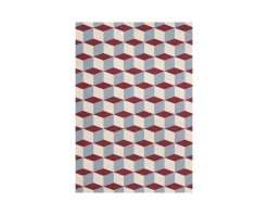 Layered Illusion ullmatta 200 x 300 cm Mulberry Sky