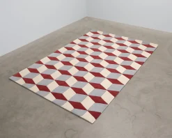 Layered Illusion ullmatta 200 x 300 cm Mulberry Sky