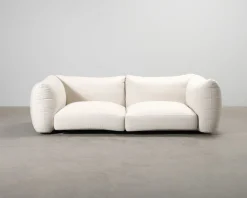 Layered Lotta Agaton 2-sits soffa naturvit