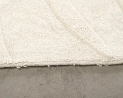 Layered Nami ullmatta 230 x 400 cm Bone White