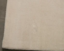 Layered Solid Wool ullmatta 200 x 300 cm Bone White
