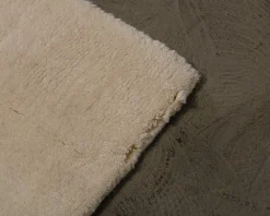 Layered Solid Wool ullmatta 200 x 300 cm Bone White