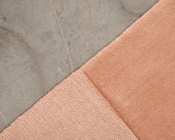 Layered Stripe Grande ullmatta 250 x 350 cm Dusty Coral