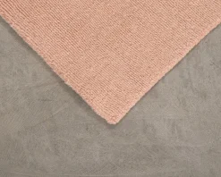 Layered Stripe Grande ullmatta 250 x 350 cm Dusty Coral