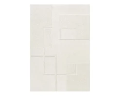 Layered Swedish Grace ullmatta 180 x 270 cm naturvit