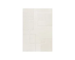 Layered Swedish Grace ullmatta 250 x 350 cm naturvit