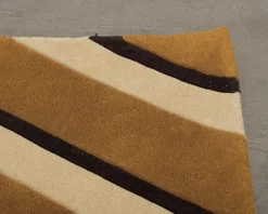 Layered Teklan Diagonal ullmatta 180 x 275 cm Sand