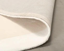 Layered Wool Border ullmatta 295 x 400 cm Bone White