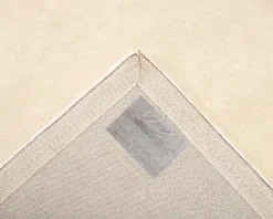 Layered Wool Border ullmatta 295 x 400 cm Bone White