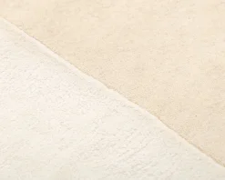 Layered Wool Border ullmatta 295 x 400 cm Bone White