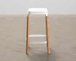 Mags Steelwood barpall björk / vit