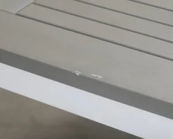 Matgrupp för utomhusbruk grå / vit