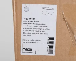 Maze Edgy Edition hylla vit