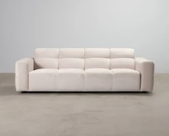 Micadoni Lisa 3-sits soffa ljusbeige