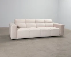Micadoni Lisa 3-sits soffa ljusbeige
